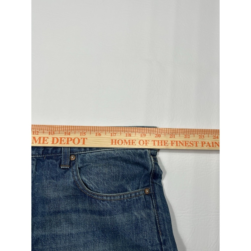 1791 Supply Co Selvedge Denim Jeans Mens 38x34 Blue Button Fly Classic Leg - Picture 8 of 9